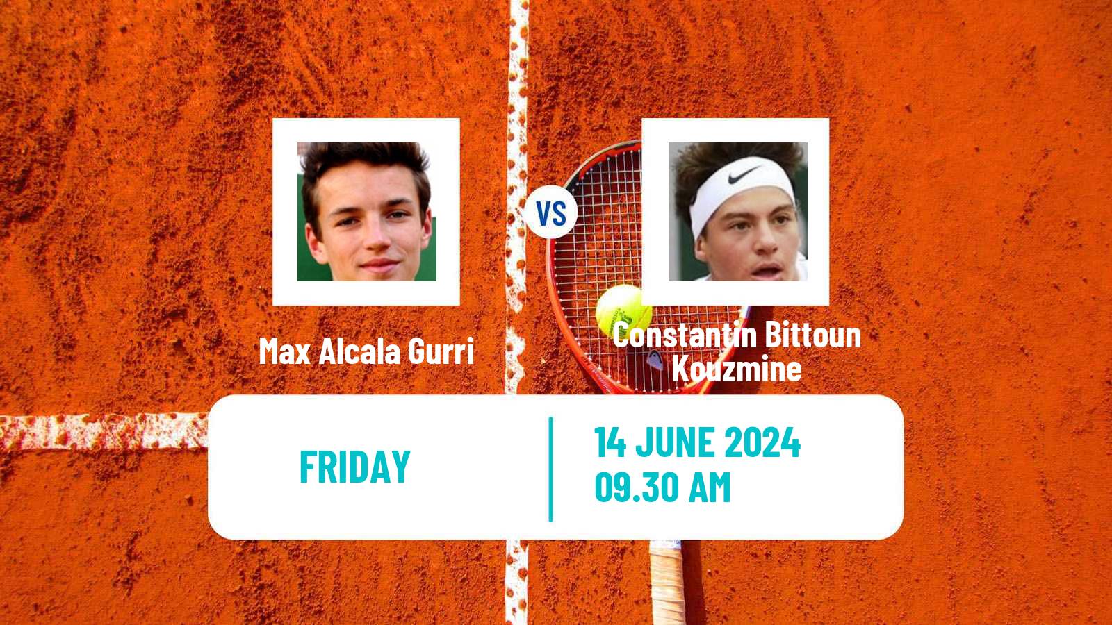 Tennis ITF M25 Rabat Men Max Alcala Gurri - Constantin Bittoun Kouzmine