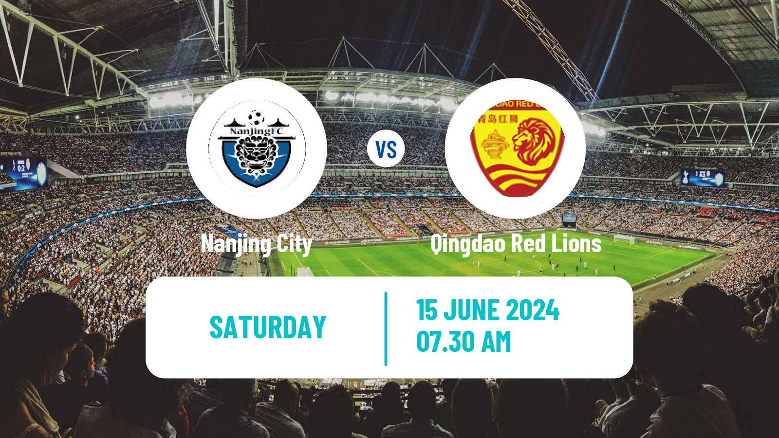 Soccer Chinese Jia League Nanjing City - Qingdao Red Lions