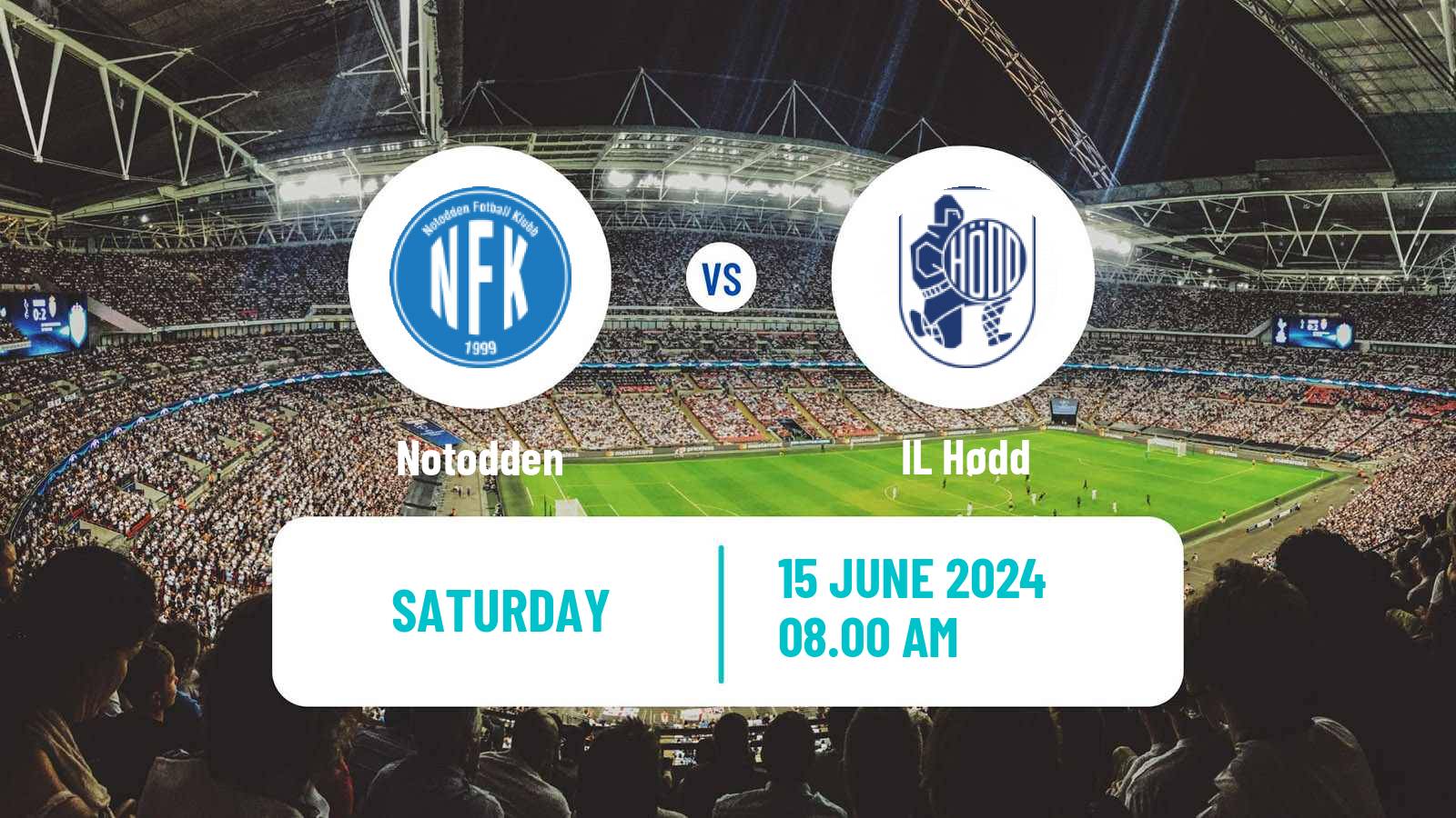 Soccer Norwegian Division 2 - Group 1 Notodden - Hødd