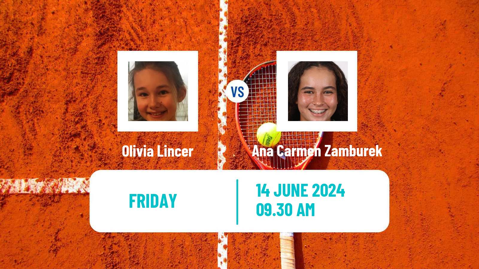Tennis ITF W15 Santo Domingo 2 Women Olivia Lincer - Ana Carmen Zamburek