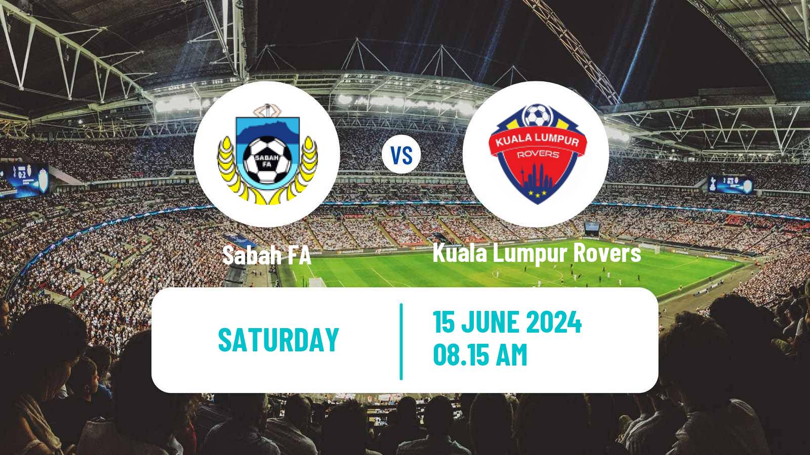 Soccer Malaysian FA Cup Sabah FA - Kuala Lumpur Rovers
