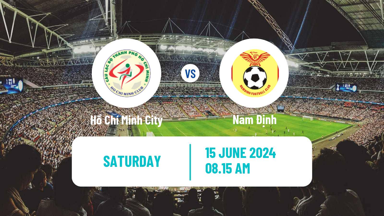 Soccer Vietnamese V League 1 Hồ Chí Minh City - Nam Định