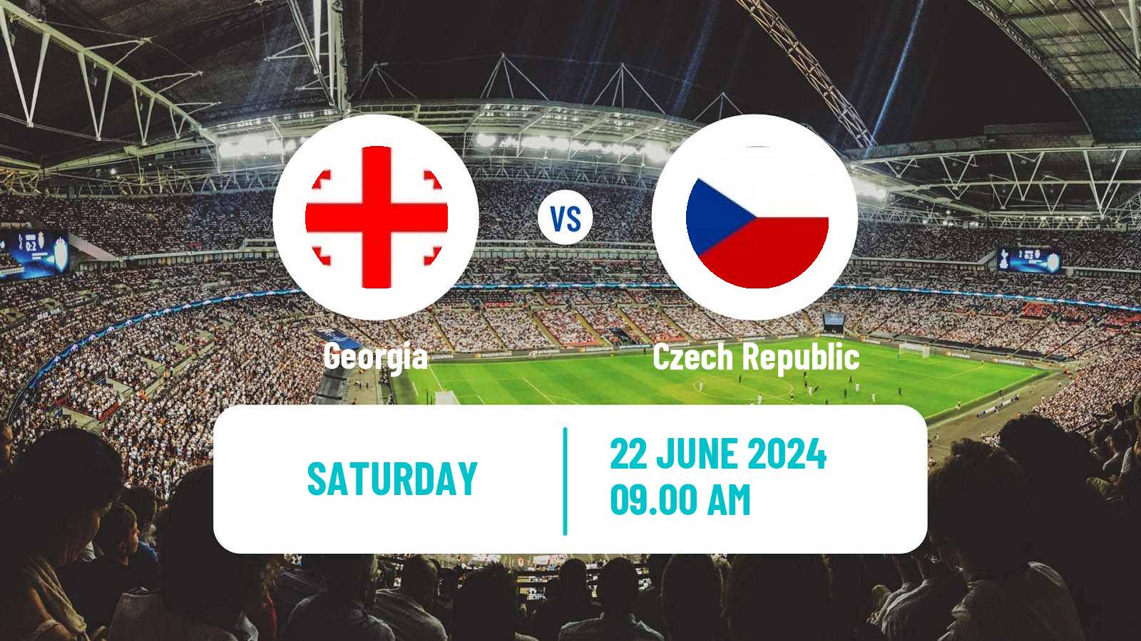 Soccer UEFA Euro Georgia - Czech Republic