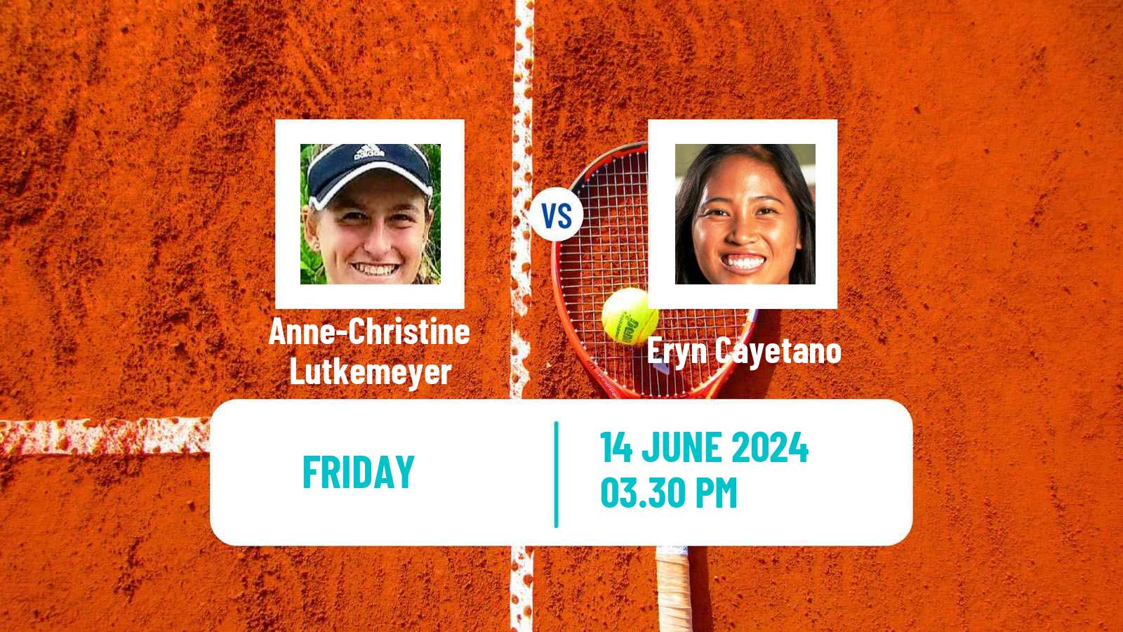 Tennis ITF W15 San Diego Ca 3 Women Anne-Christine Lutkemeyer - Eryn Cayetano