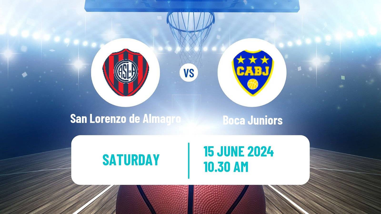 Basketball Argentinian LNB San Lorenzo de Almagro - Boca Juniors