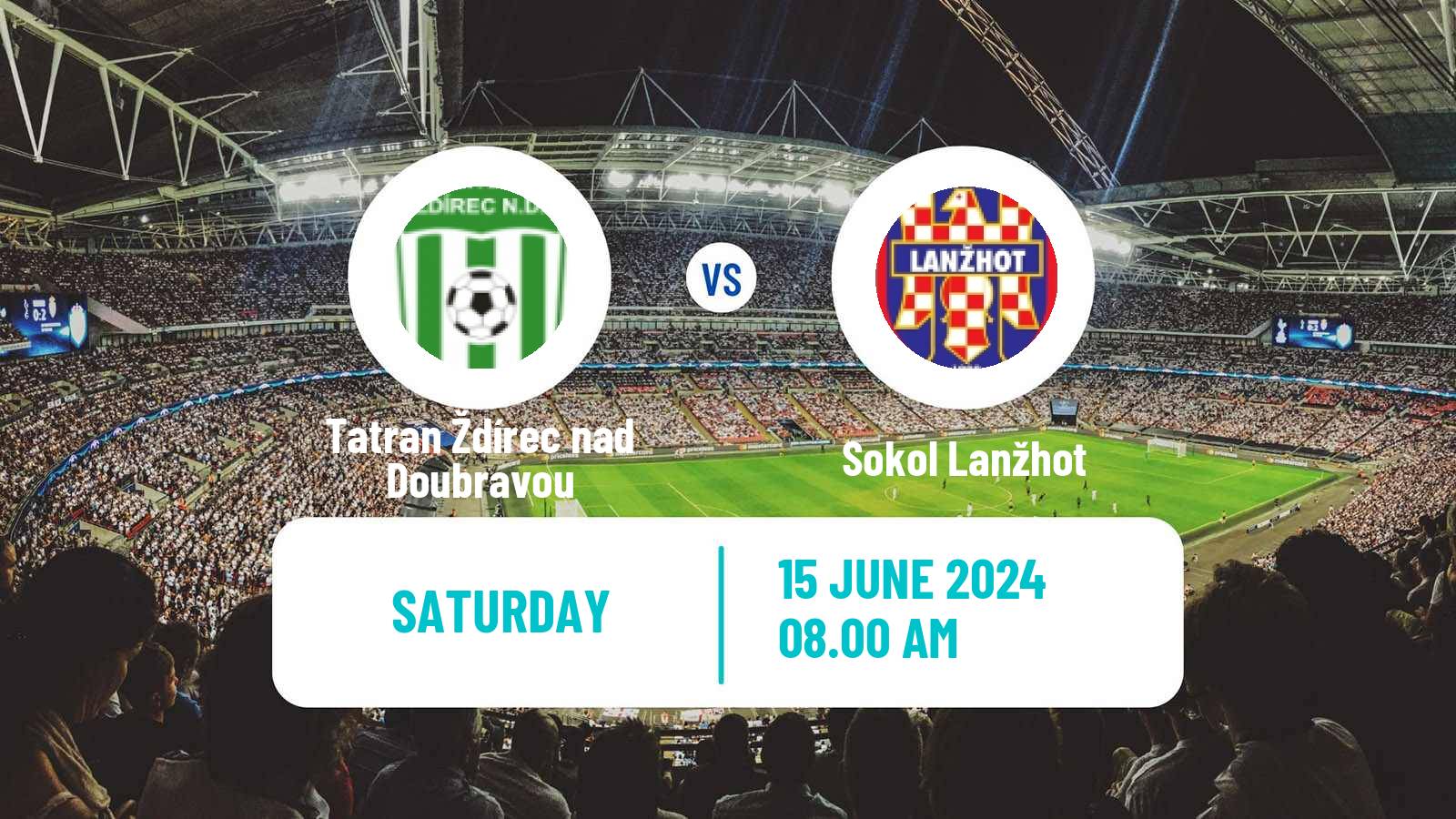 Soccer Czech Division D Tatran Ždírec nad Doubravou - Sokol Lanžhot