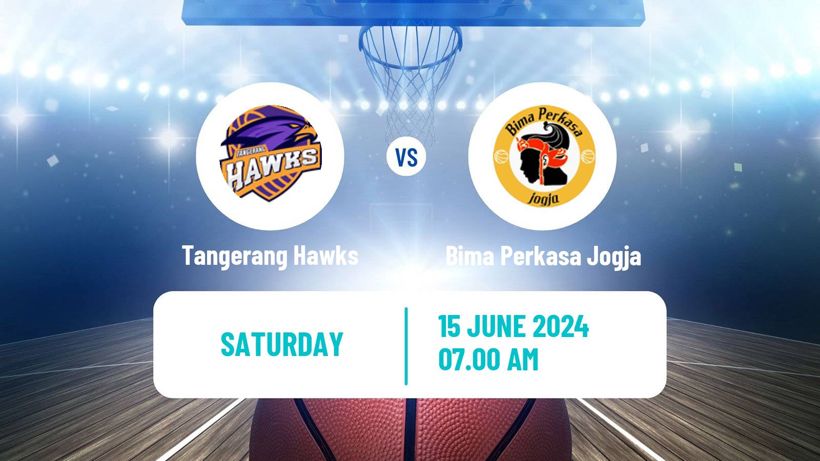 Basketball Indonesian IBL Tangerang Hawks - Bima Perkasa Jogja