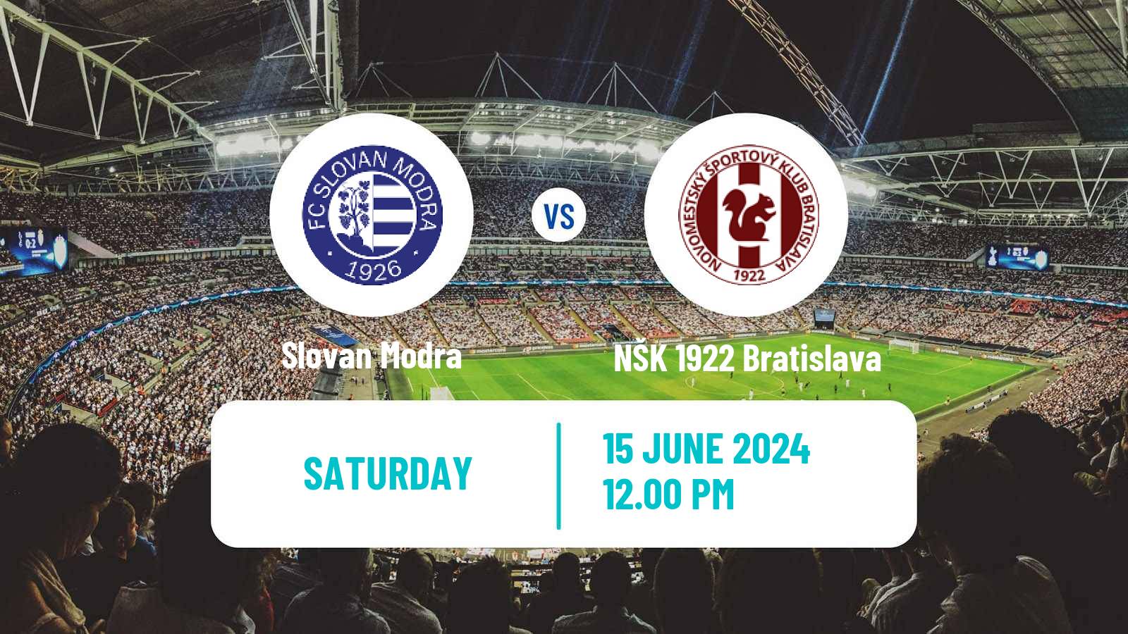 Soccer Slovak 4 Liga Bratislava Slovan Modra - NŠK 1922 Bratislava