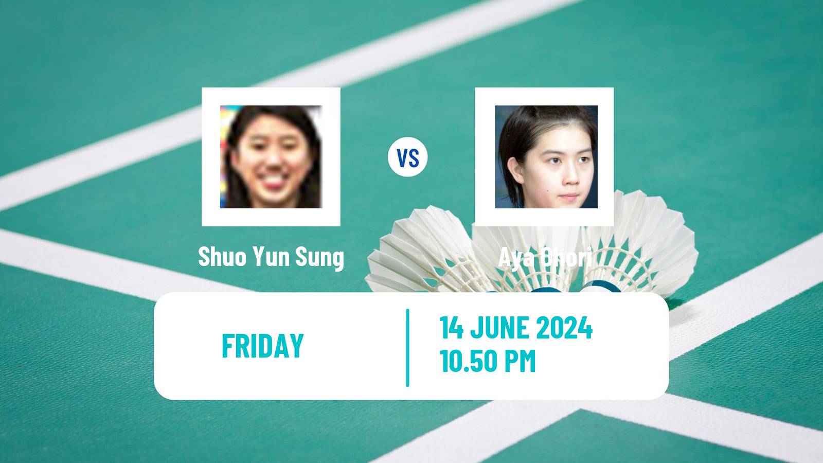 Badminton BWF World Tour Australian Open Women Shuo Yun Sung - Aya Ohori