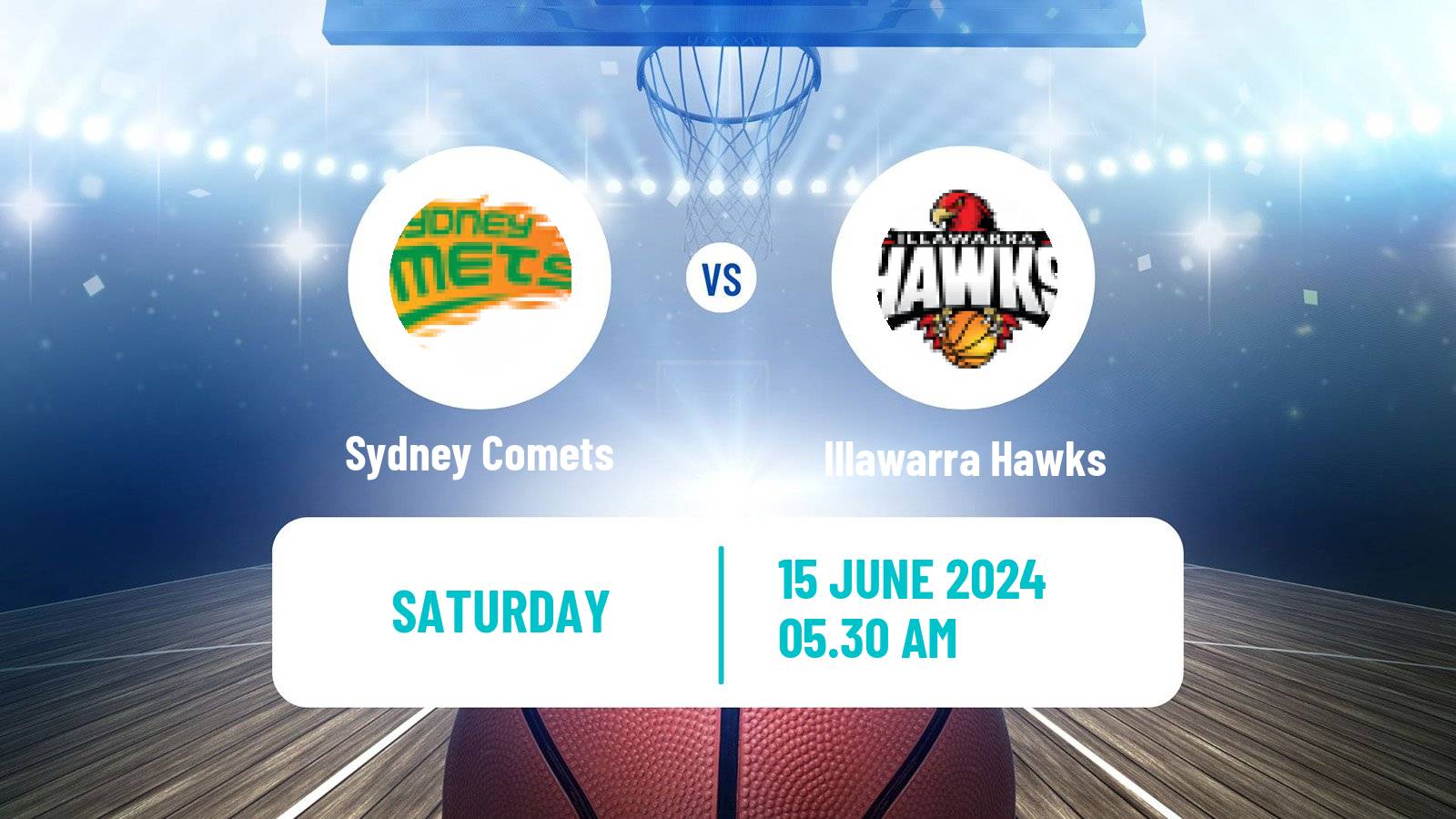 Basketball Australian NBL1 East Women Sydney Comets - Illawarra Hawks