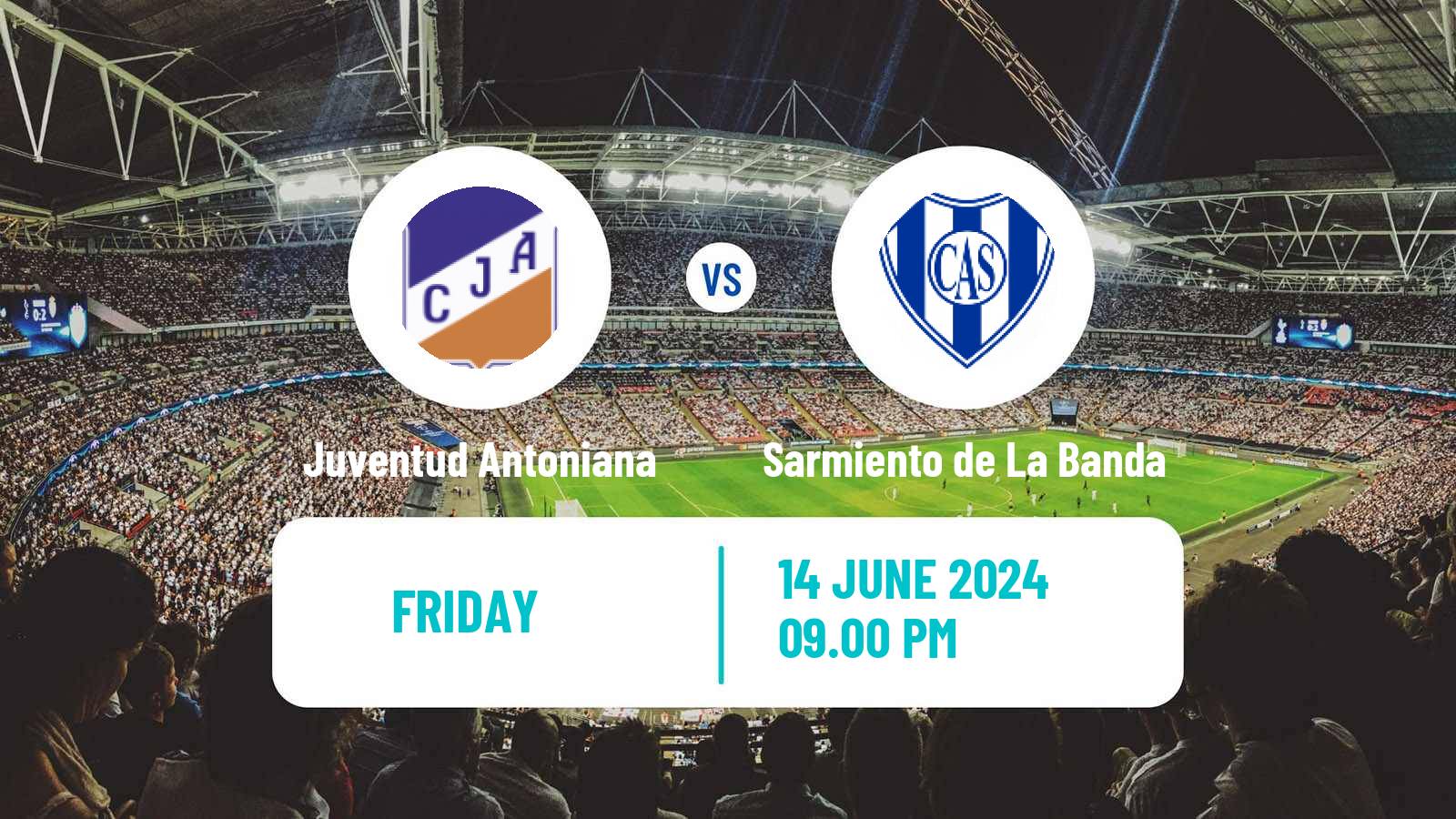 Soccer Argentinian Torneo Federal Juventud Antoniana - Sarmiento de La Banda