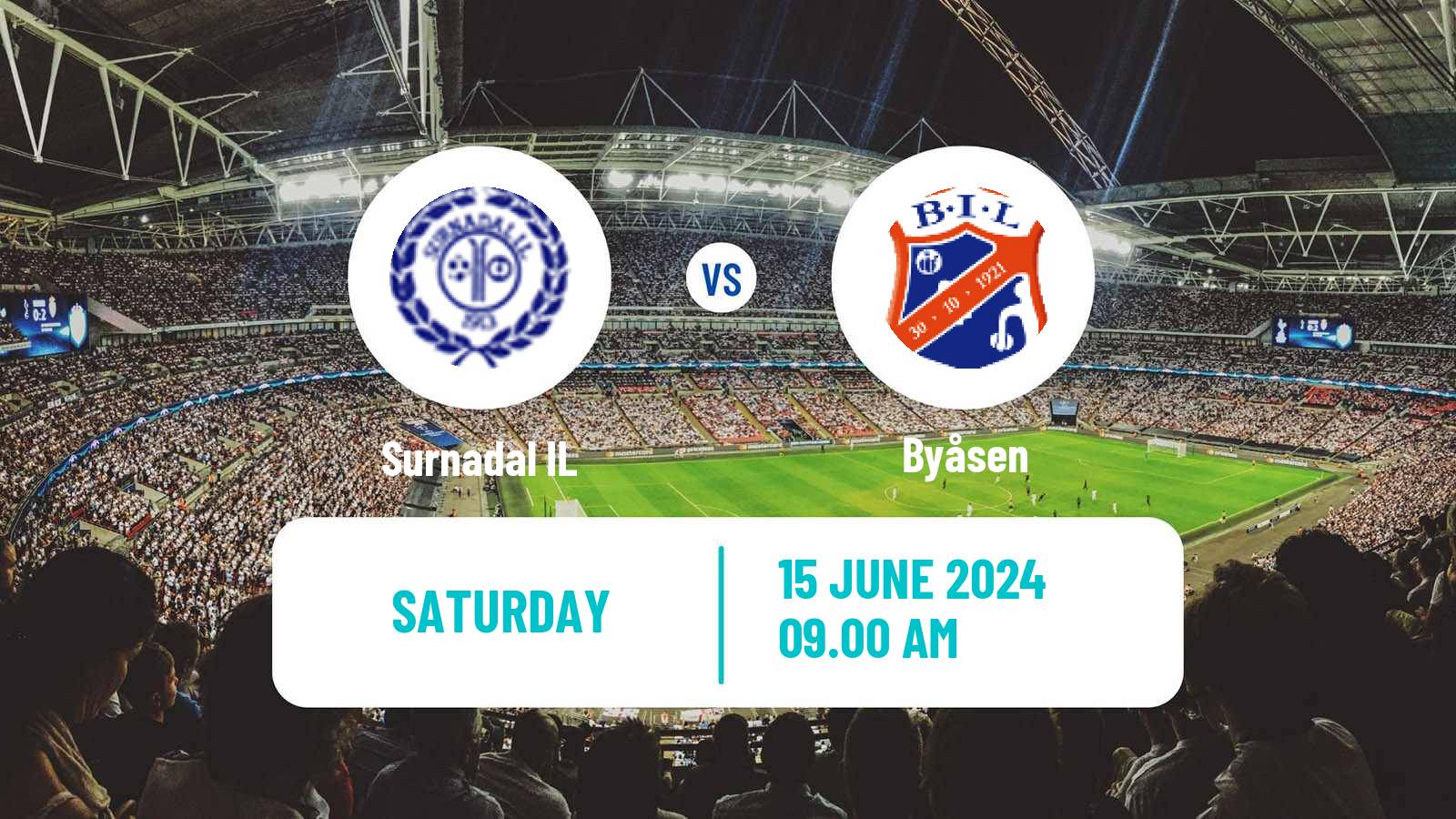 Soccer Norwegian Division 3 - Group 4 Surnadal IL - Byåsen