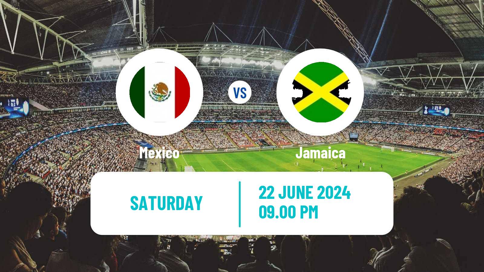 Soccer Copa America Mexico - Jamaica