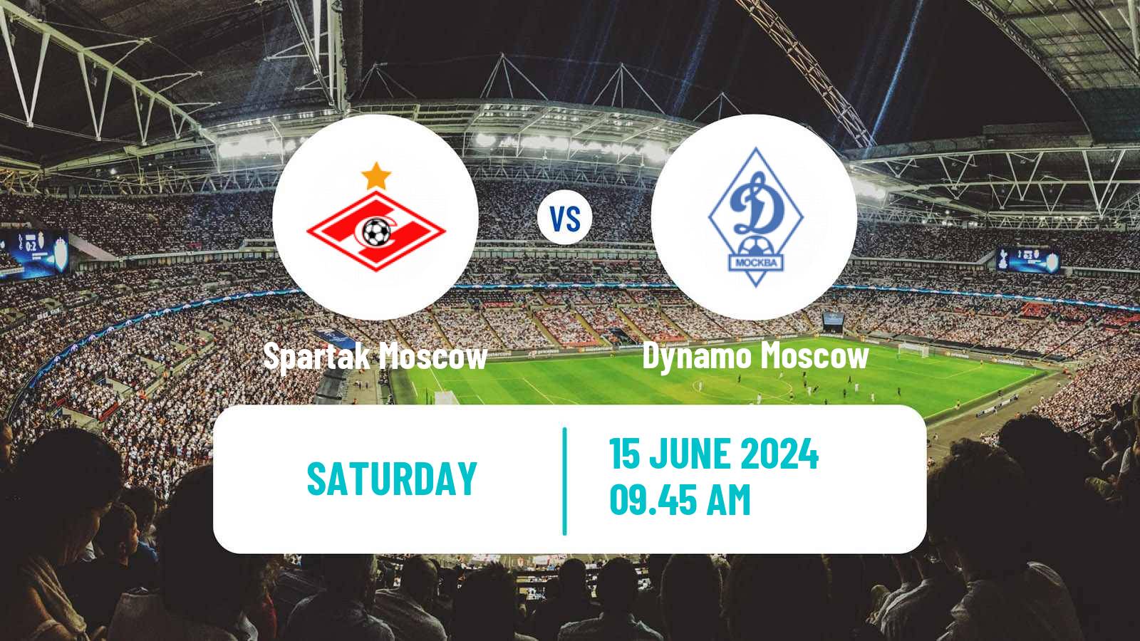 Soccer Russian Supreme Division Women Spartak Moscow - Dynamo Moscow