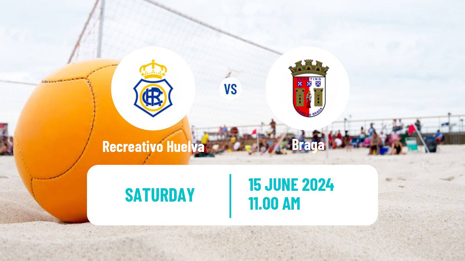 Beach soccer Euro Winners Cup Recreativo Huelva - Braga