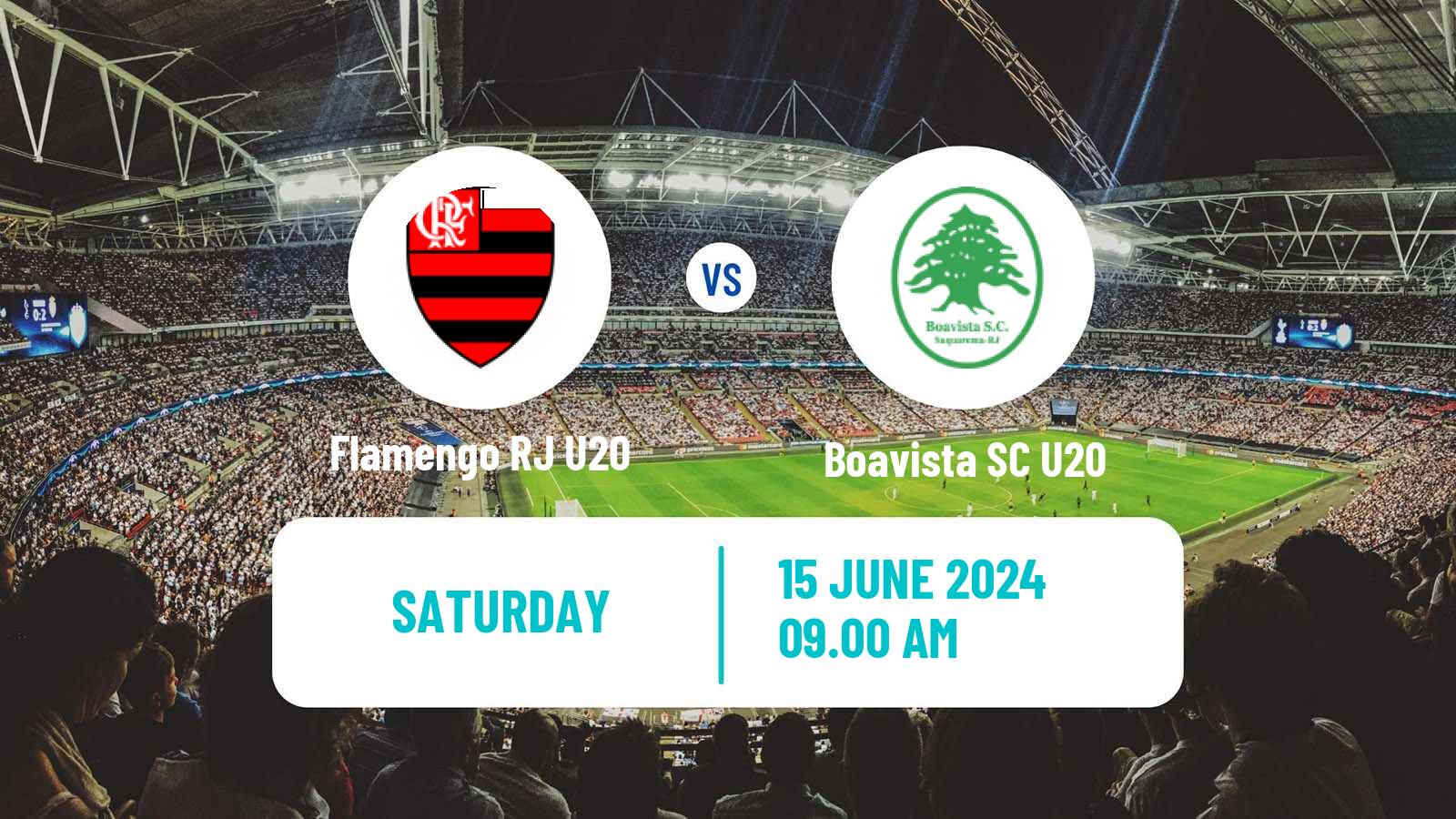 Soccer Brazilian Carioca U20 Flamengo RJ U20 - Boavista SC U20