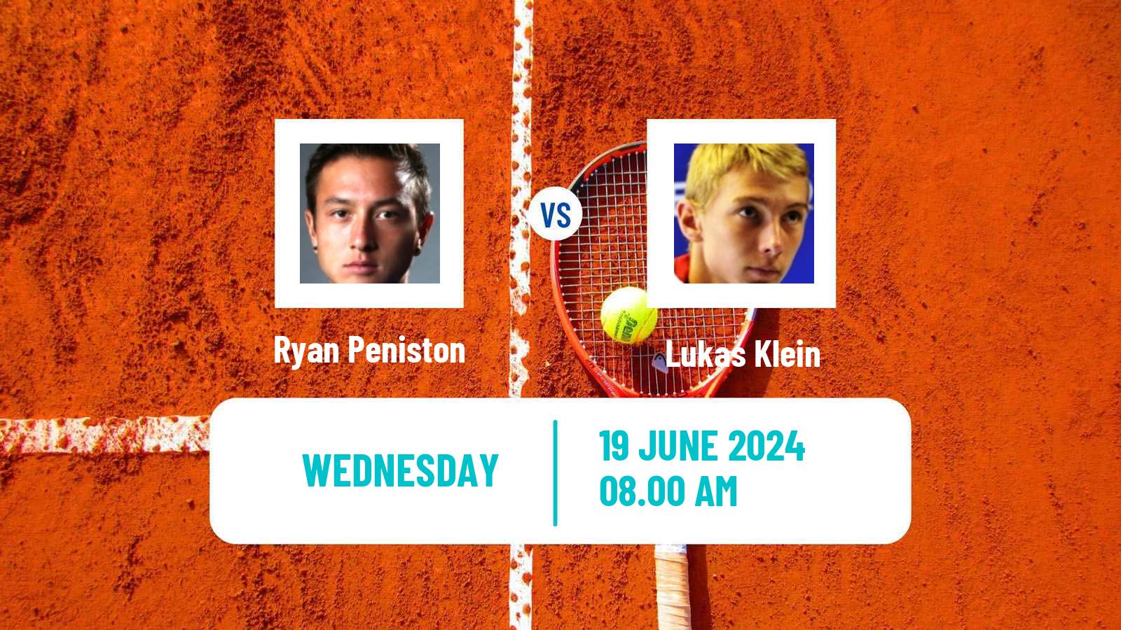 Tennis Ilkley Challenger Men Ryan Peniston - Lukas Klein