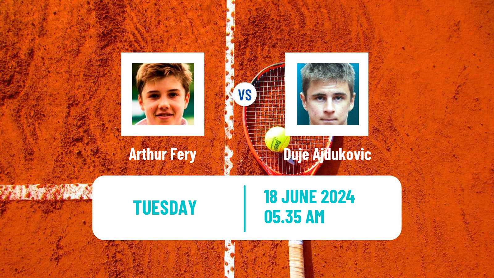Tennis Ilkley Challenger Men Arthur Fery - Duje Ajdukovic