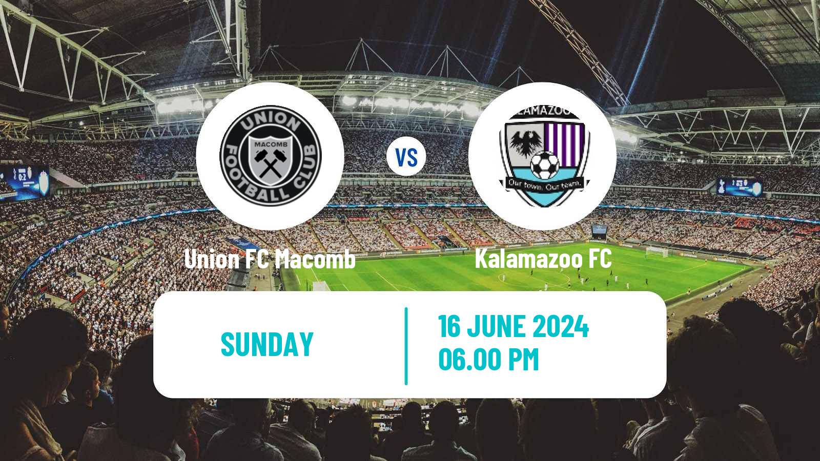 Soccer USL League Two Union FC Macomb - Kalamazoo