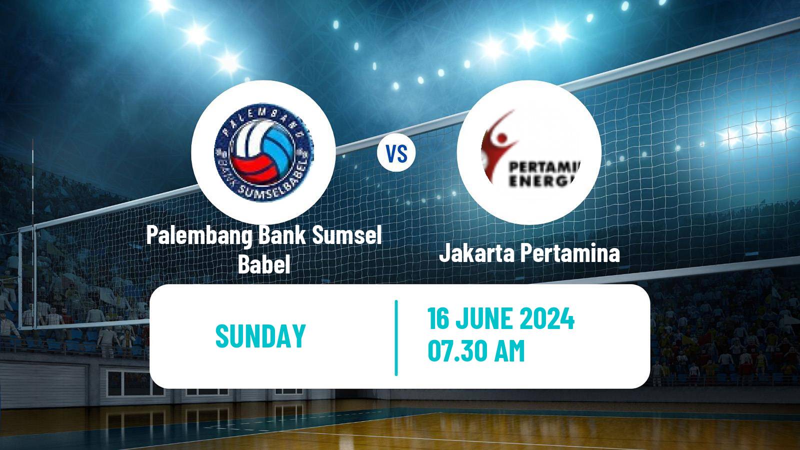 Volleyball Indonesian Proliga Volleyball Palembang Bank Sumsel Babel - Jakarta Pertamina