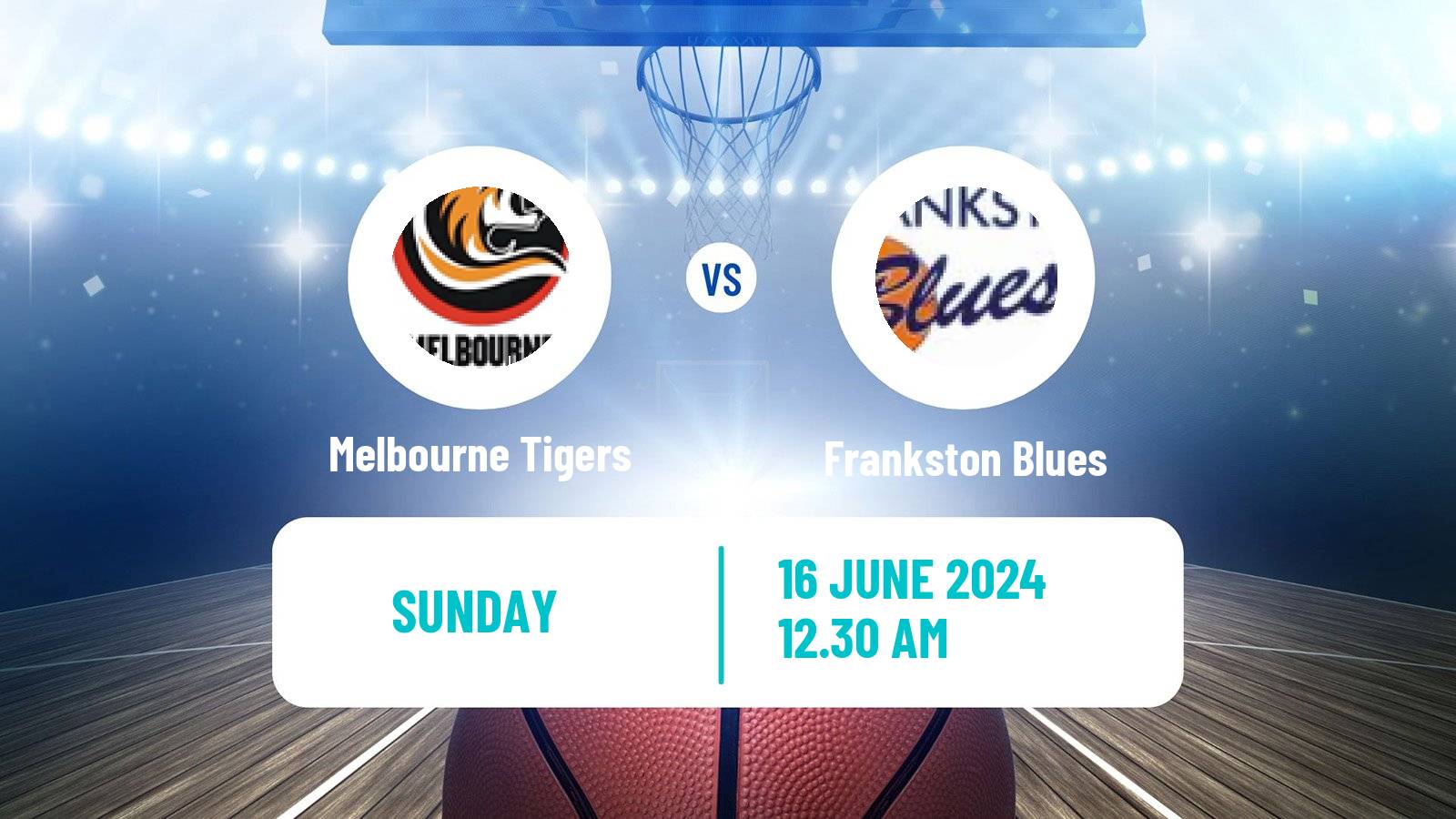 Basketball Australian NBL1 South Melbourne Tigers - Frankston Blues