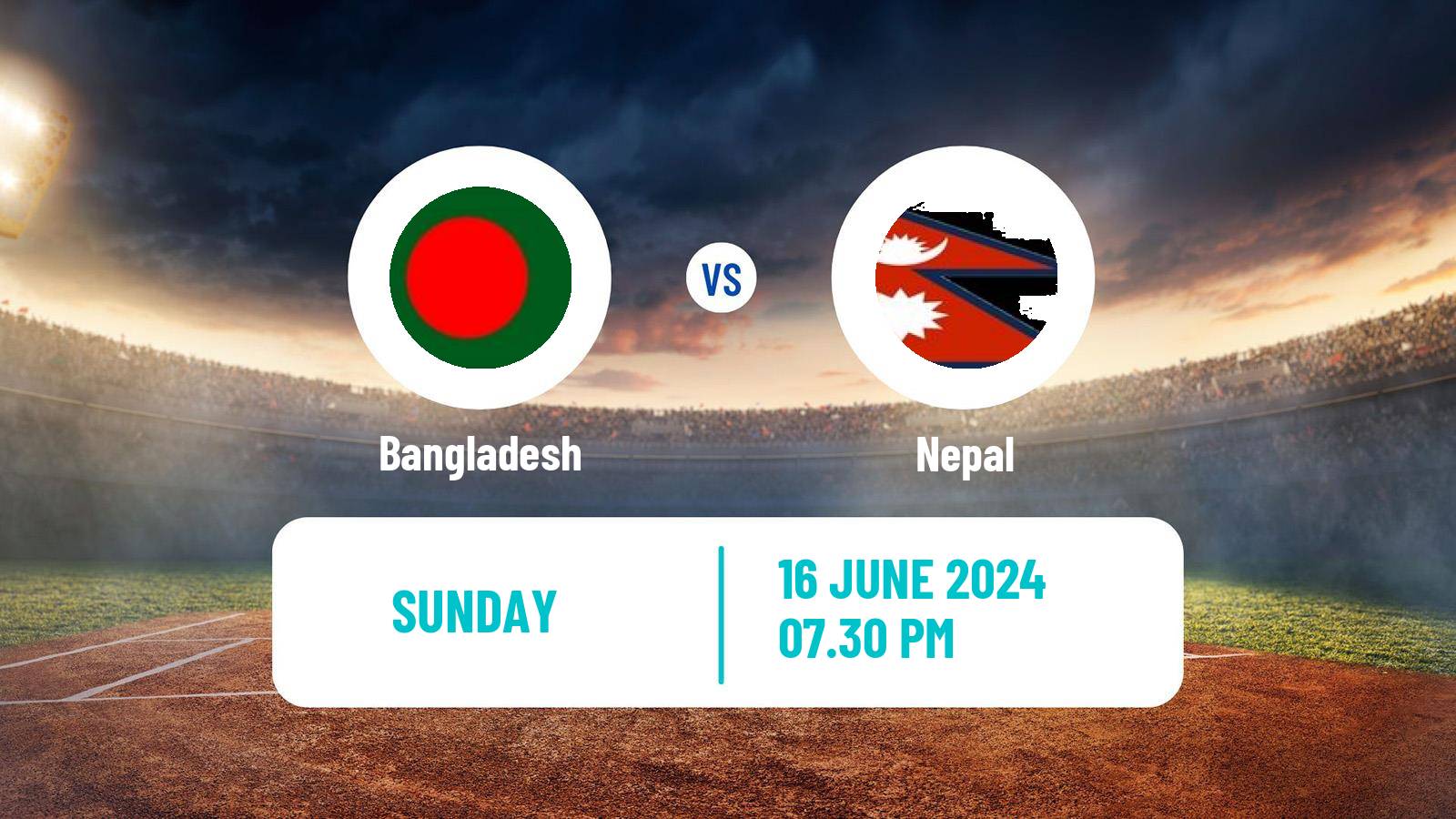 Cricket ICC World Twenty20 Bangladesh - Nepal