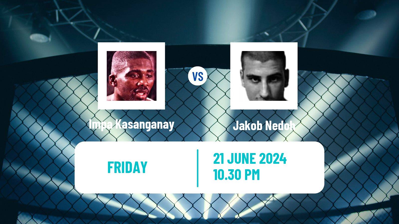 MMA Light Heavyweight Pfl Men Impa Kasanganay - Jakob Nedoh