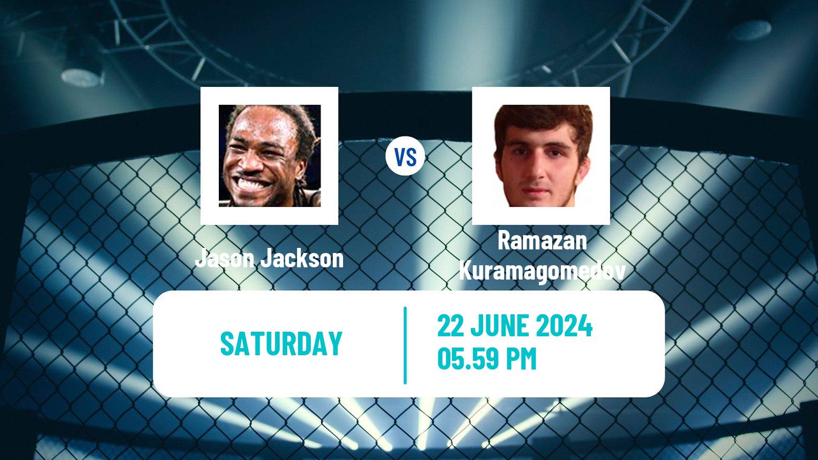 MMA Welterweight Bellator Men Jason Jackson - Ramazan Kuramagomedov