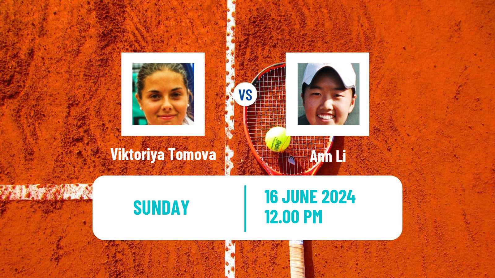 Tennis Valencia Challenger Women Viktoriya Tomova - Ann Li