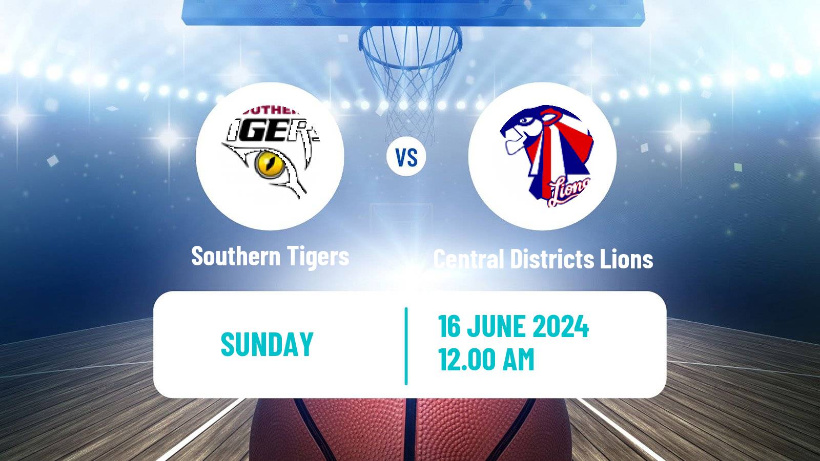 Basketball Australian NBL1 Central Women Southern Tigers - Central Districts Lions