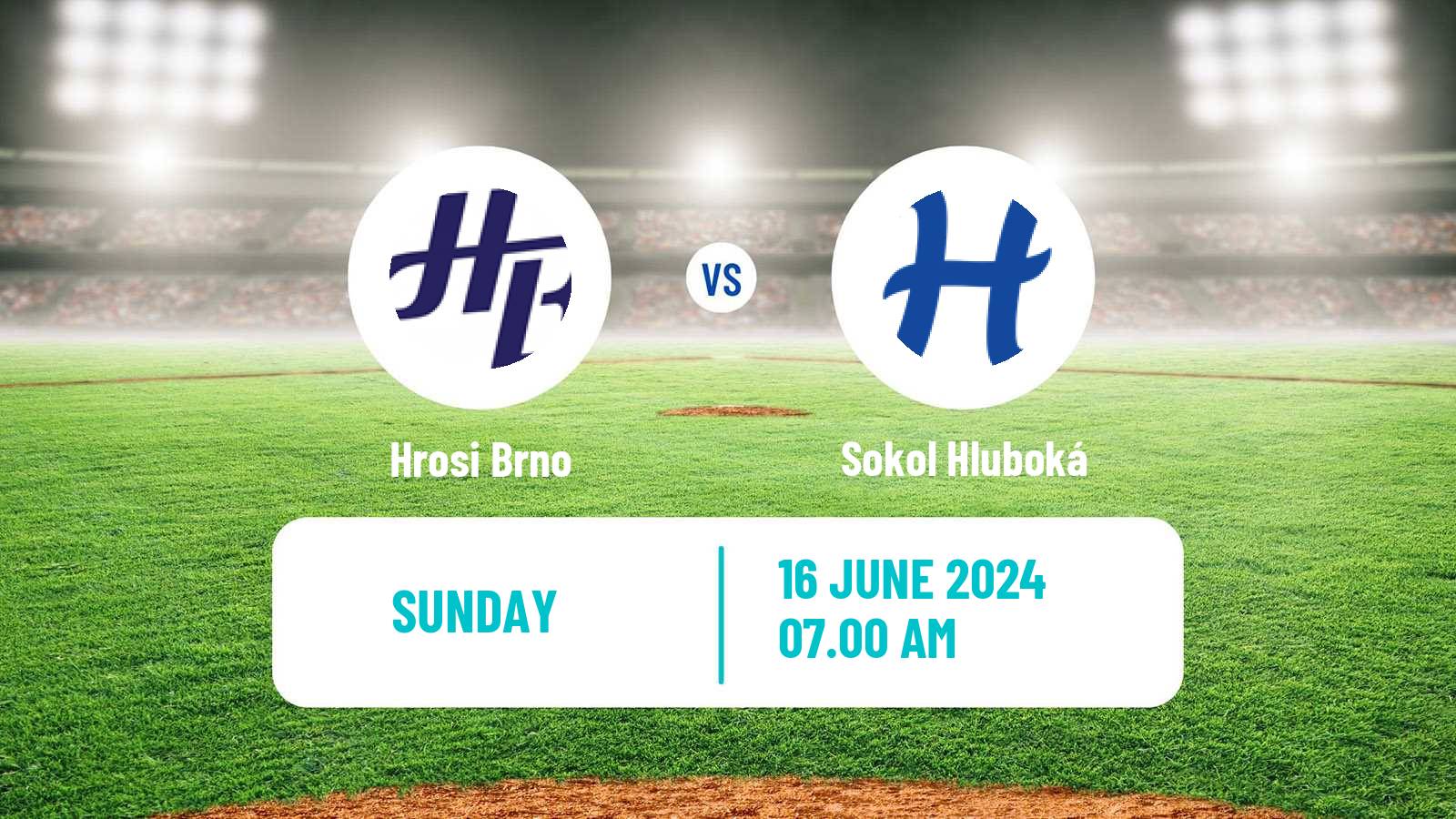 Baseball Czech Extraliga Baseball Hrosi Brno - Sokol Hluboká