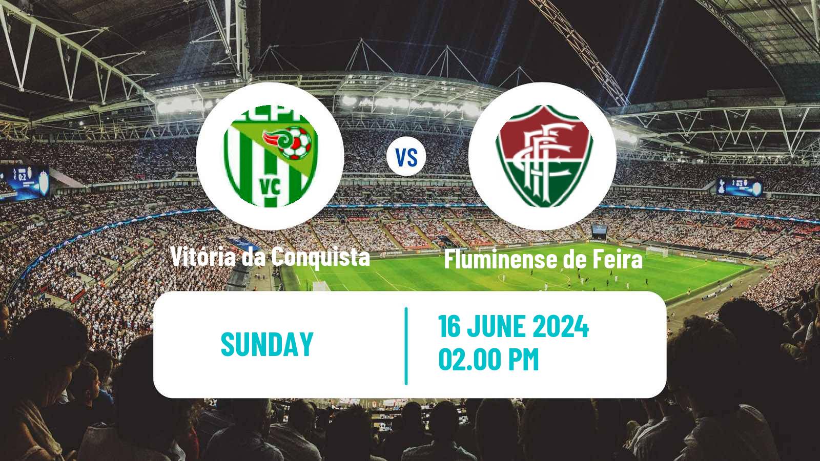 Soccer Brazilian Campeonato Baiano 2 Vitória da Conquista - Fluminense de Feira