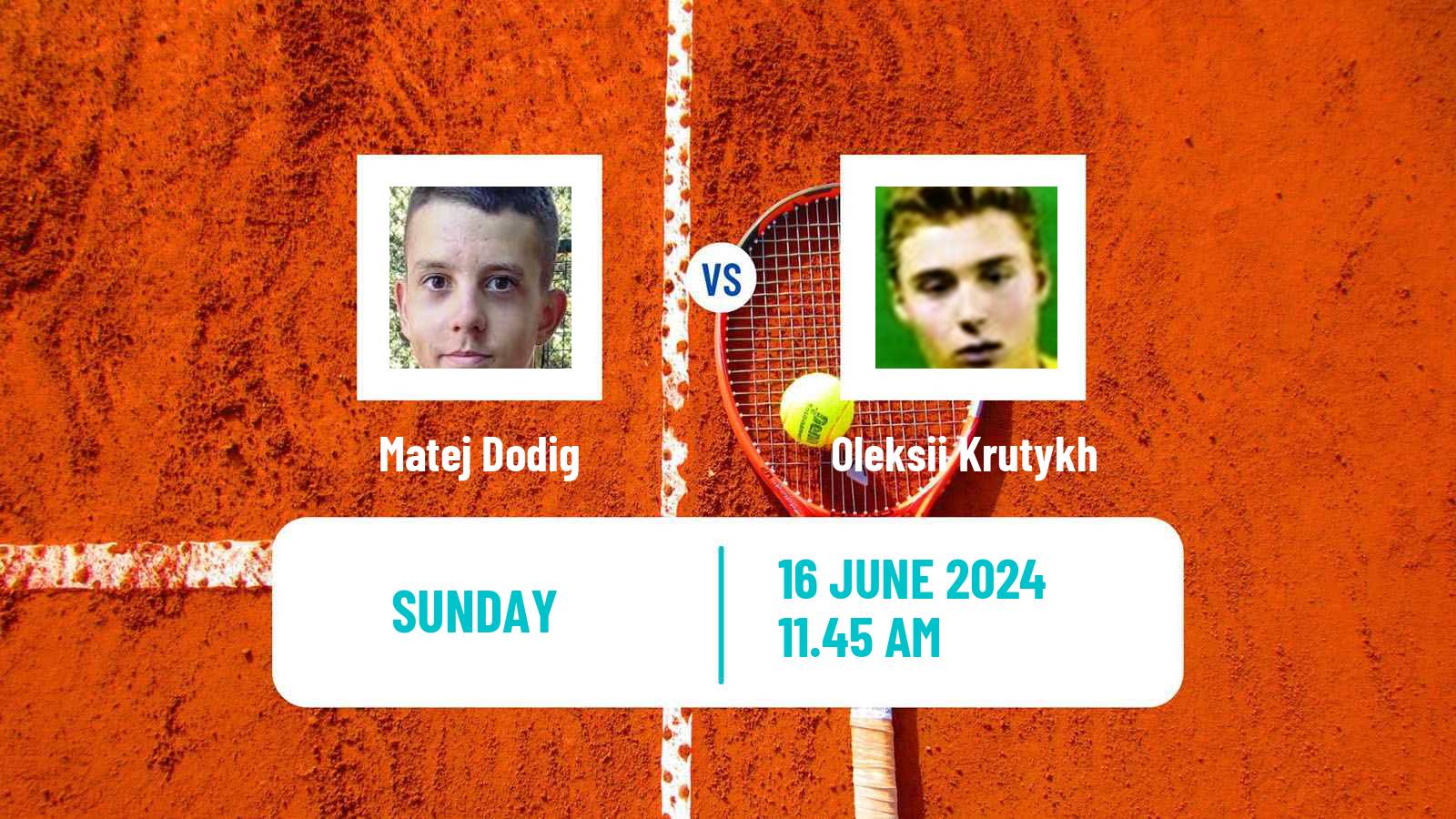 Tennis Poznan Challenger Men Matej Dodig - Oleksii Krutykh