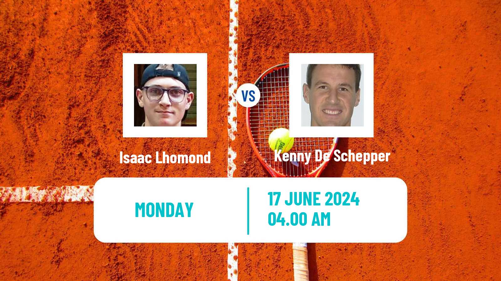 Tennis Blois Challenger Men Isaac Lhomond - Kenny De Schepper