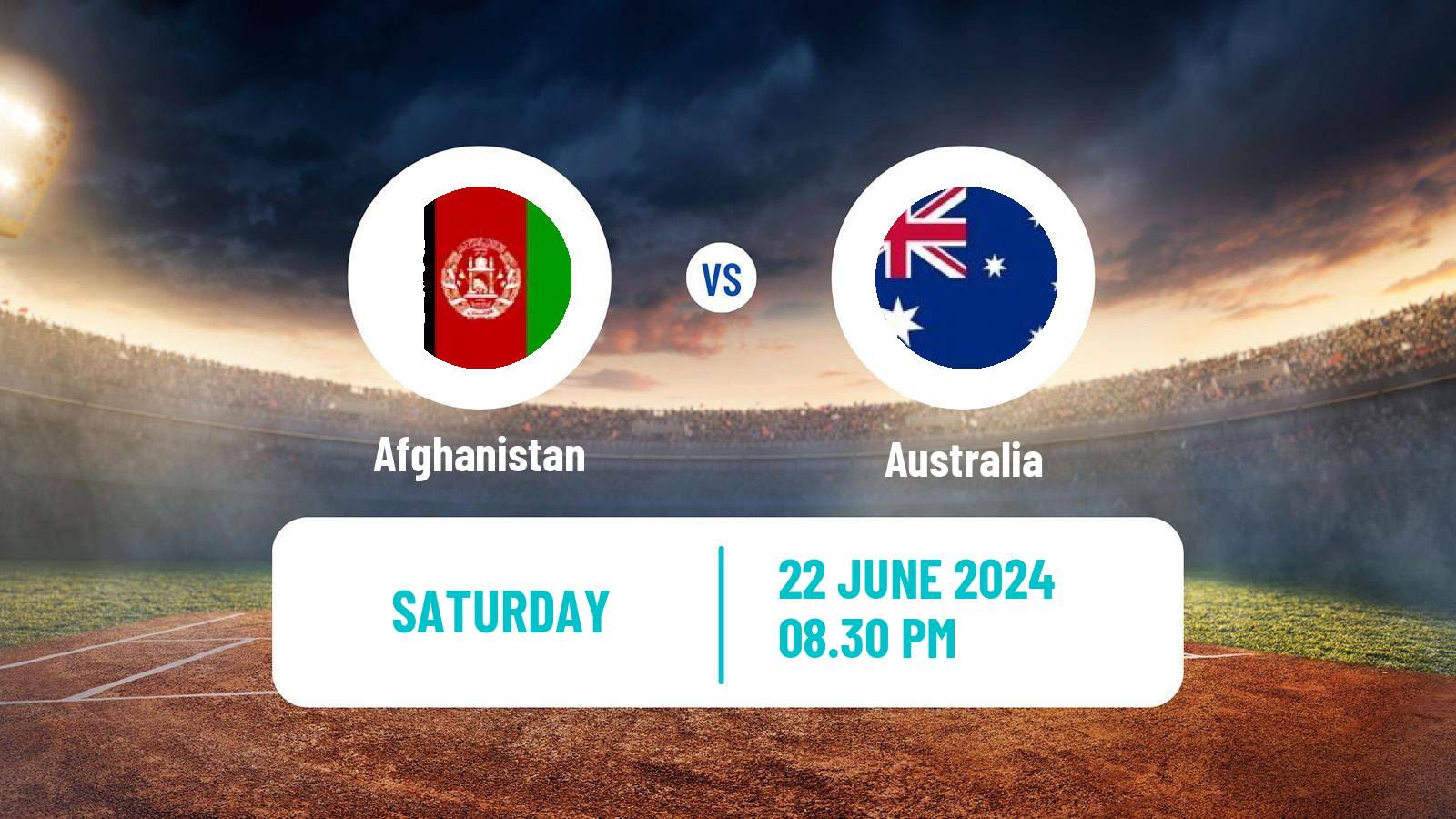 Cricket ICC World Twenty20 Afghanistan - Australia