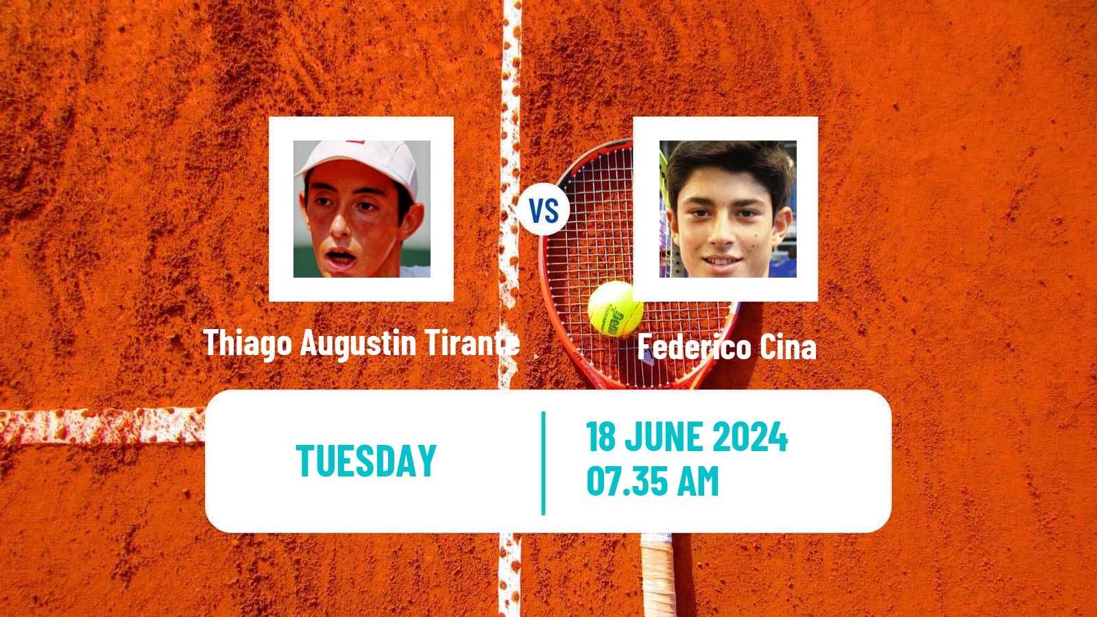 Tennis Sassuolo Challenger Men Thiago Augustin Tirante - Federico Cina