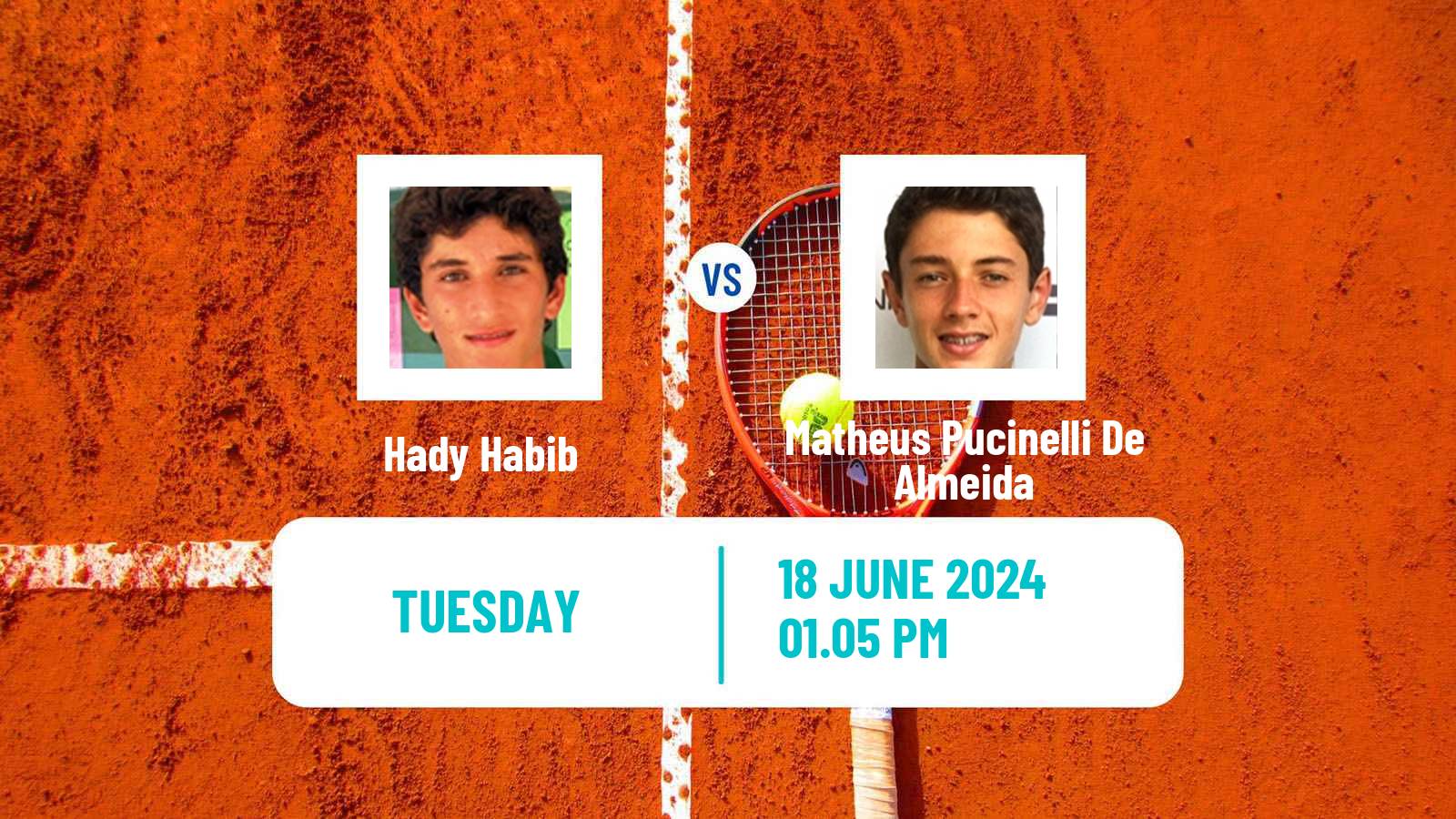Tennis Santa Cruz 2 Challenger Men Hady Habib - Matheus Pucinelli De Almeida