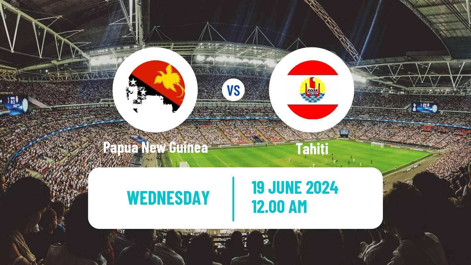 Soccer OFC Nations Cup Papua New Guinea - Tahiti