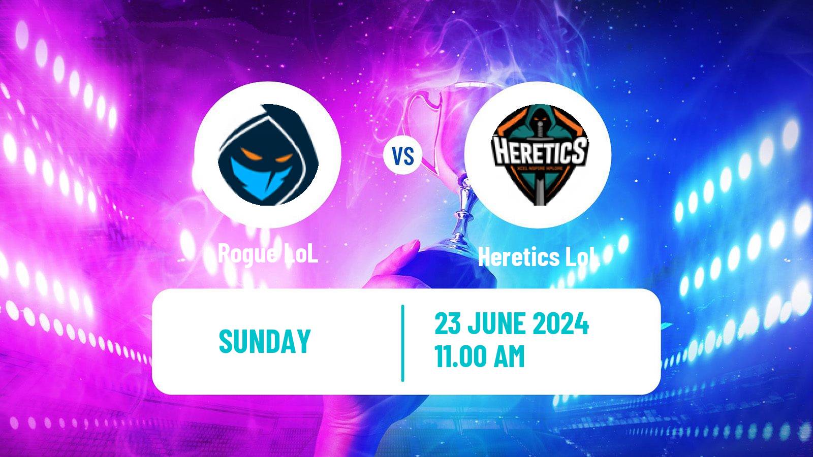 Esports League Of Legends Lec Rogue - Heretics