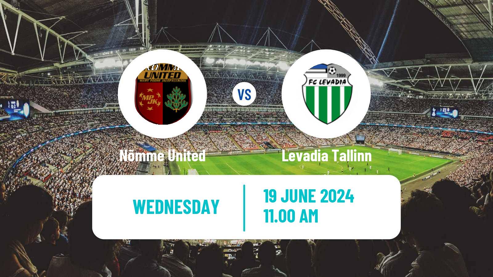 Soccer Estonian Meistriliiga Nõmme United - Levadia Tallinn