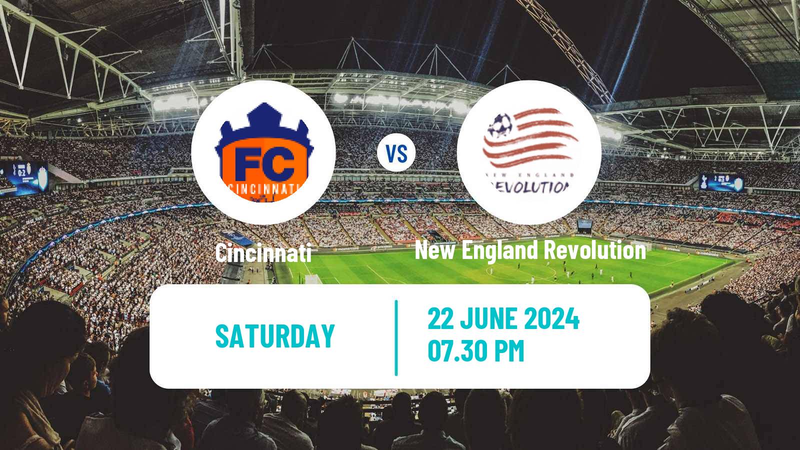 Soccer MLS Cincinnati - New England Revolution