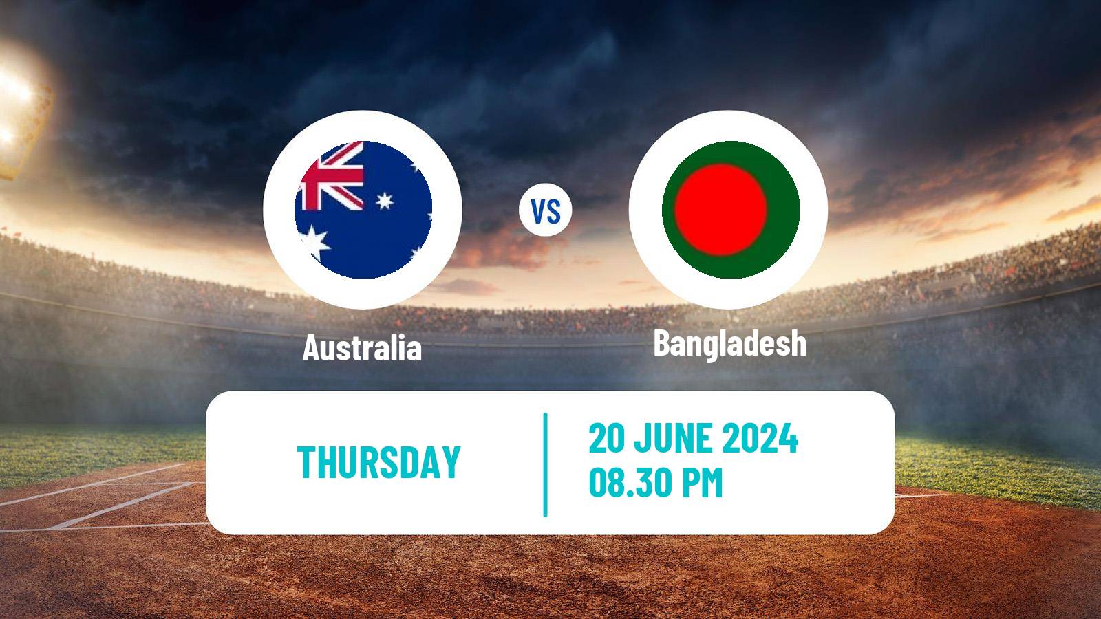 Cricket ICC World Twenty20 Australia - Bangladesh