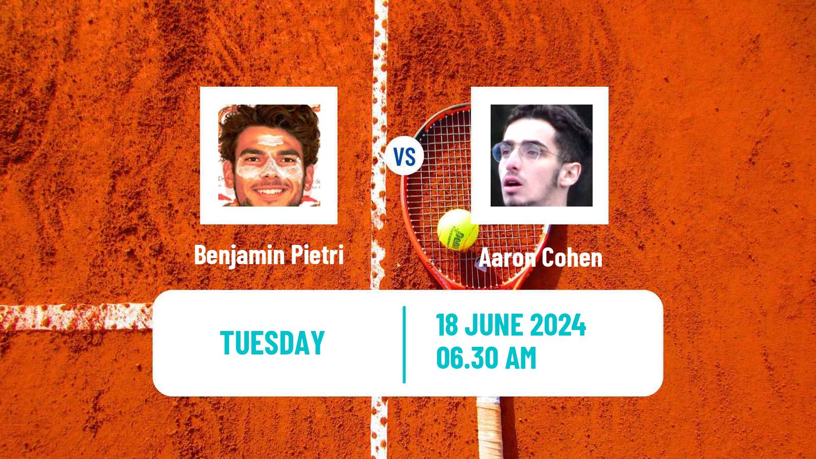 Tennis ITF M25 Montauban Men Benjamin Pietri - Aaron Cohen