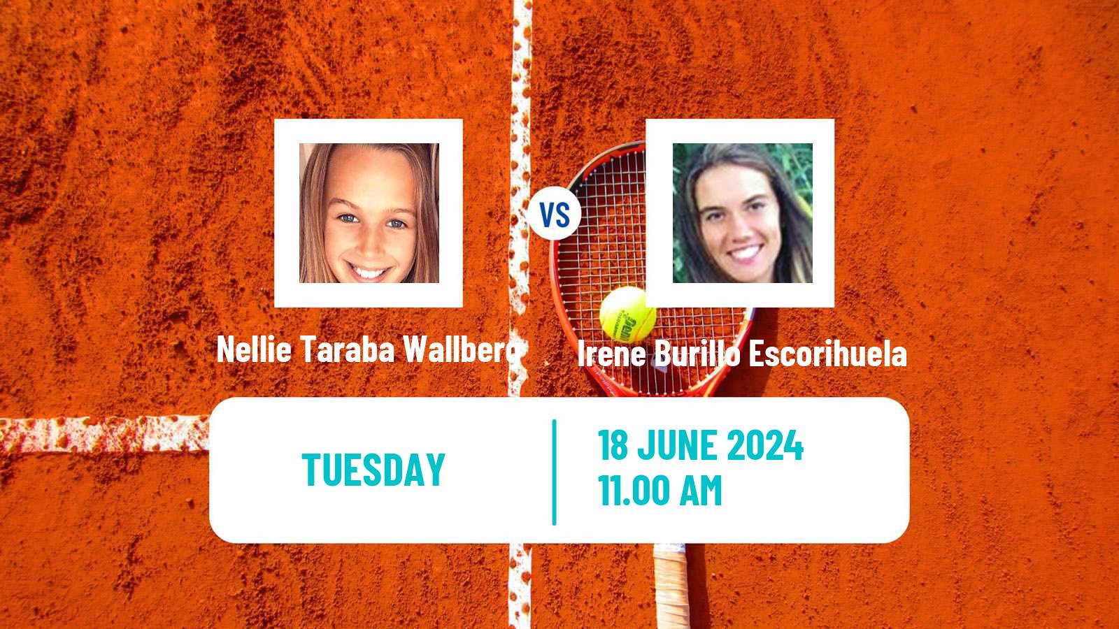 Tennis ITF W50 Ystad Women Nellie Taraba Wallberg - Irene Burillo Escorihuela