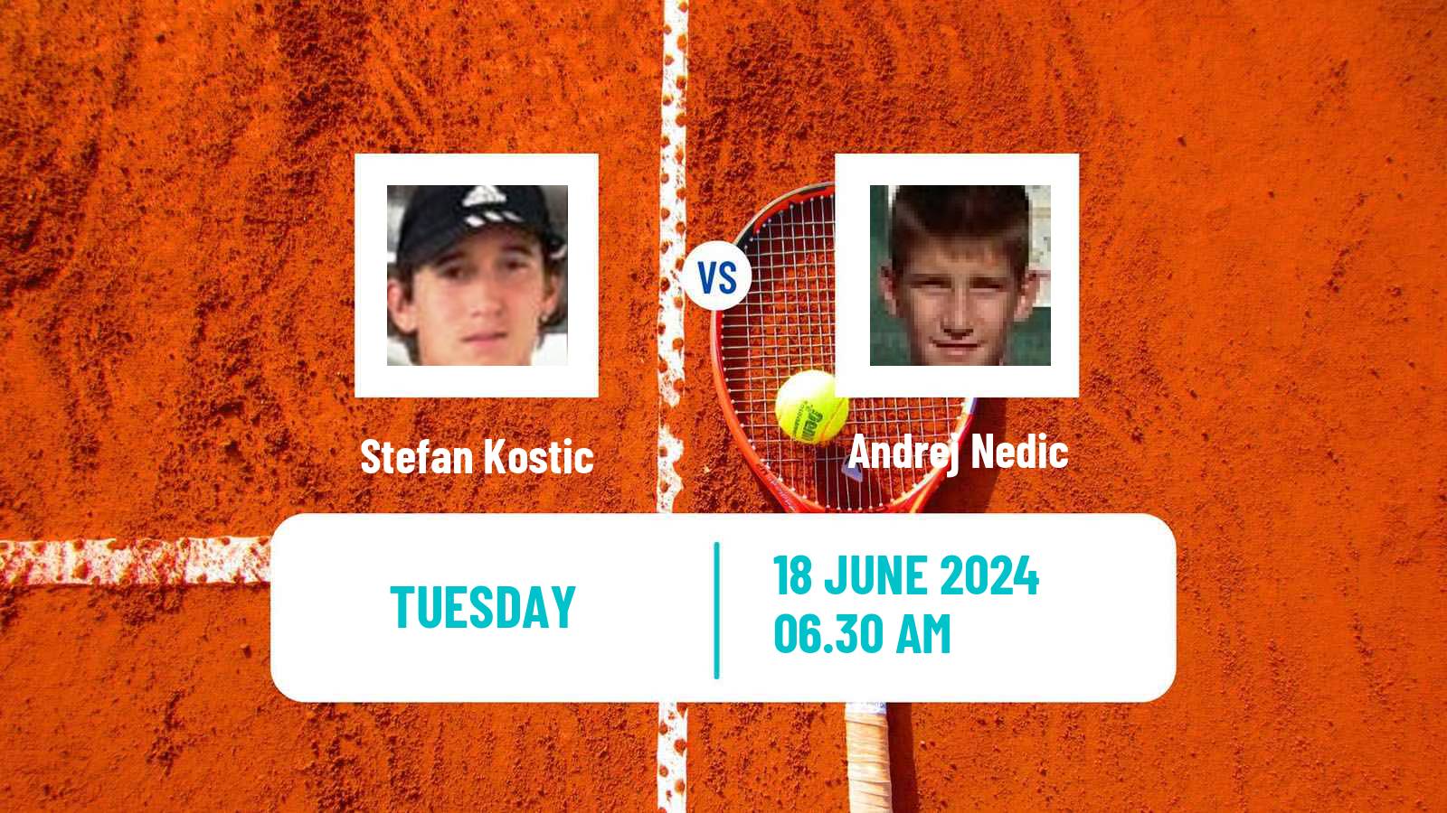 Tennis ITF M15 Kursumlijska Banja 8 Men Stefan Kostic - Andrej Nedic