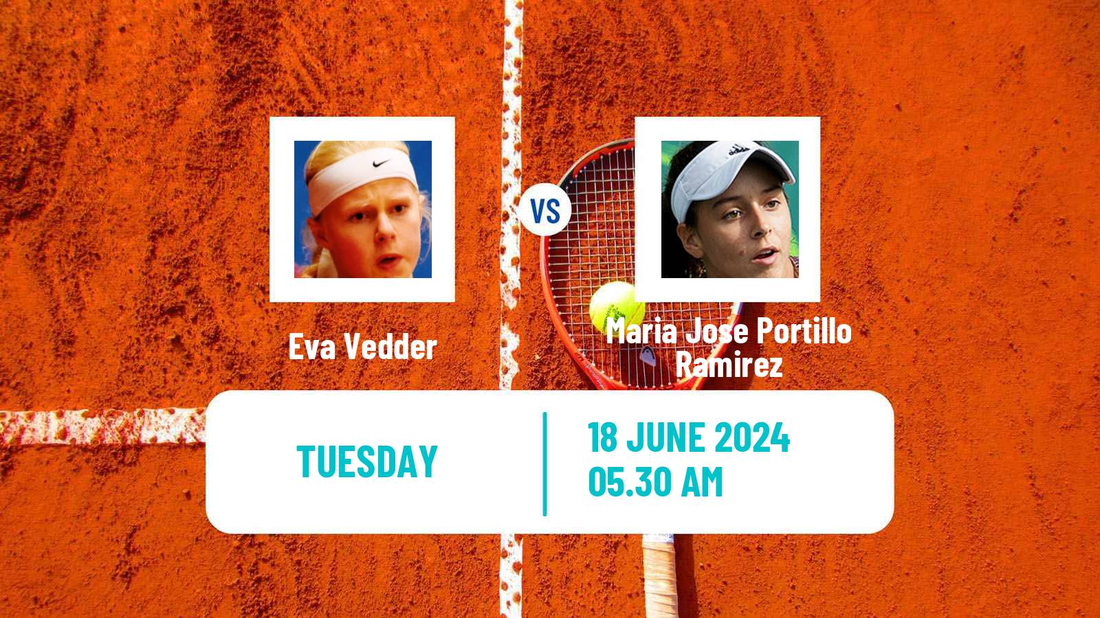 Tennis ITF W35 H Tauste Women Eva Vedder - Maria Jose Portillo Ramirez