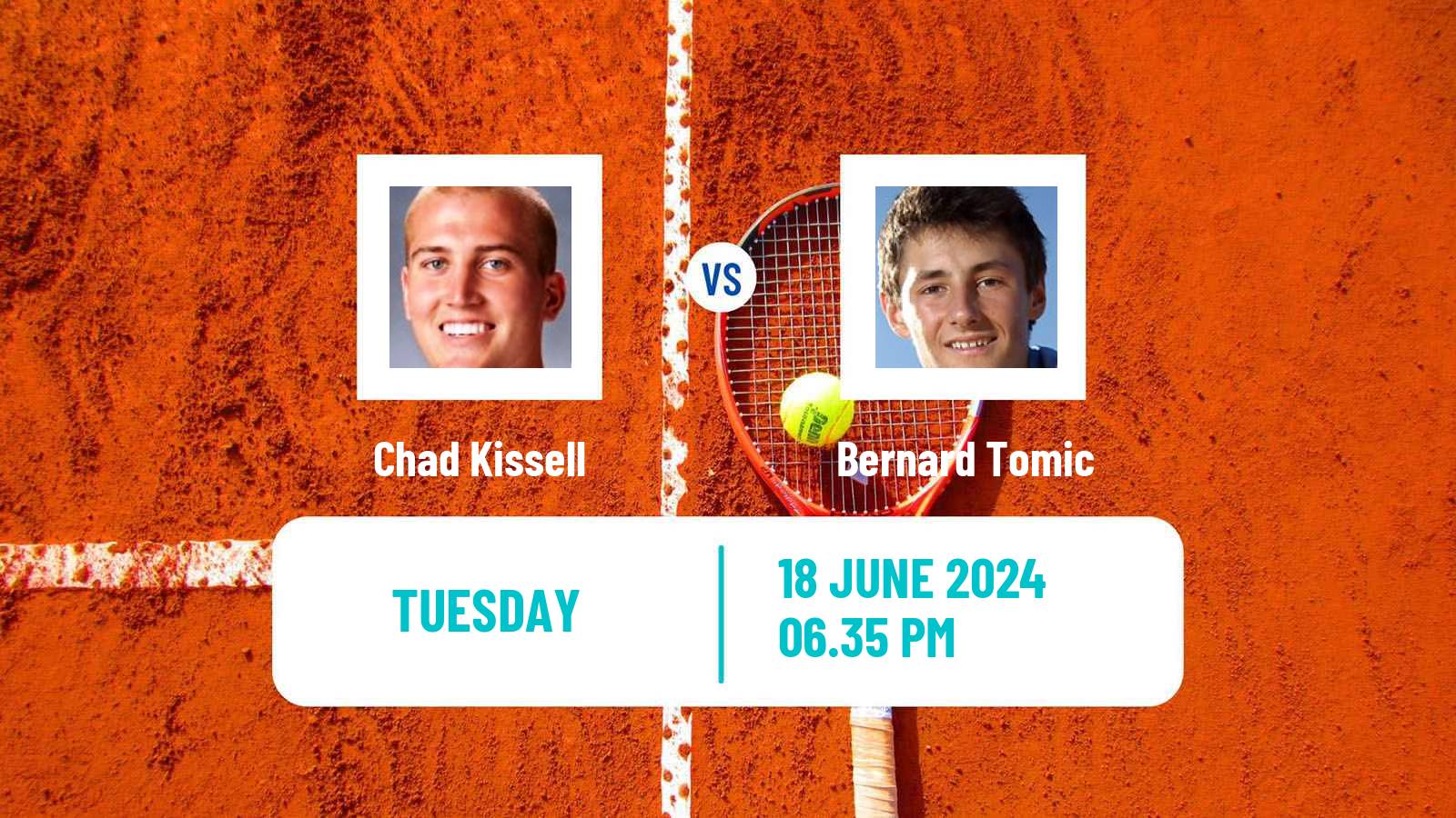 Tennis ITF M25 Tulsa Ok Men Chad Kissell - Bernard Tomic