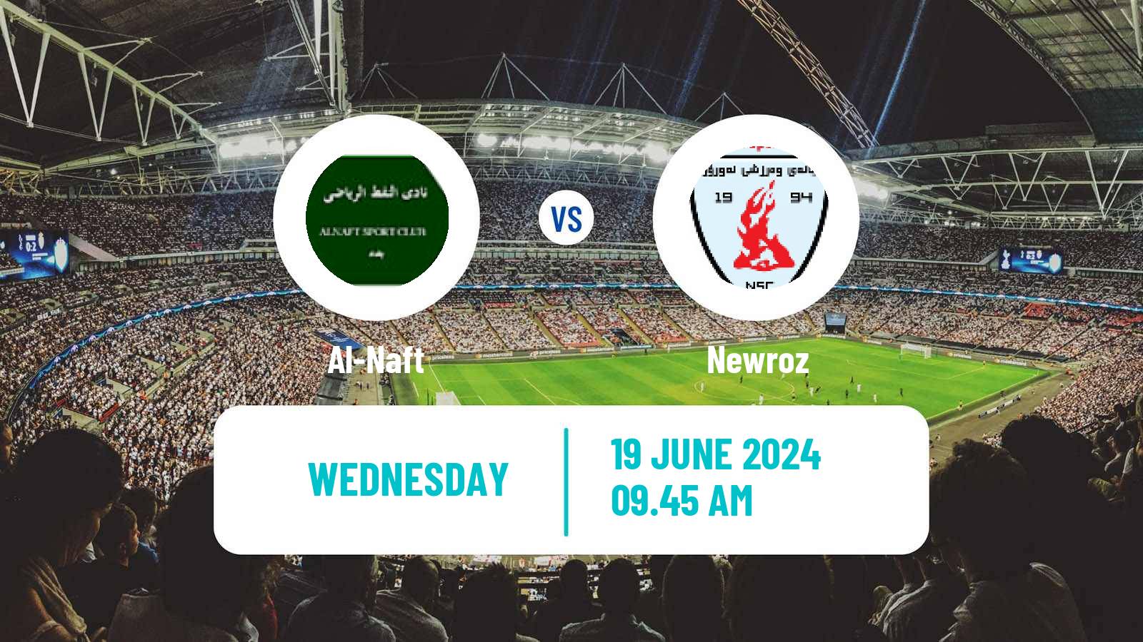 Soccer Iraqi Premier League Al-Naft - Newroz