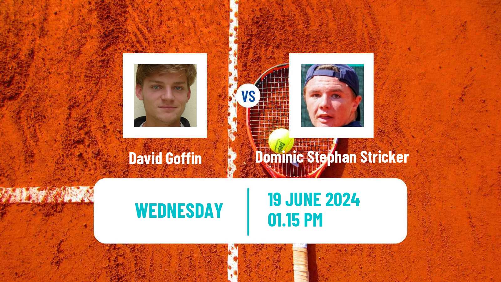 Tennis Ilkley Challenger Men David Goffin - Dominic Stephan Stricker