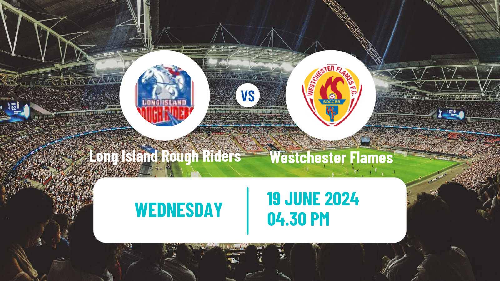 Soccer USL League Two Long Island Rough Riders - Westchester Flames